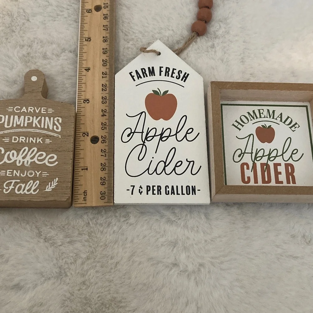Target BP 2022 Rustic Fall Decor Set with Apple Theme